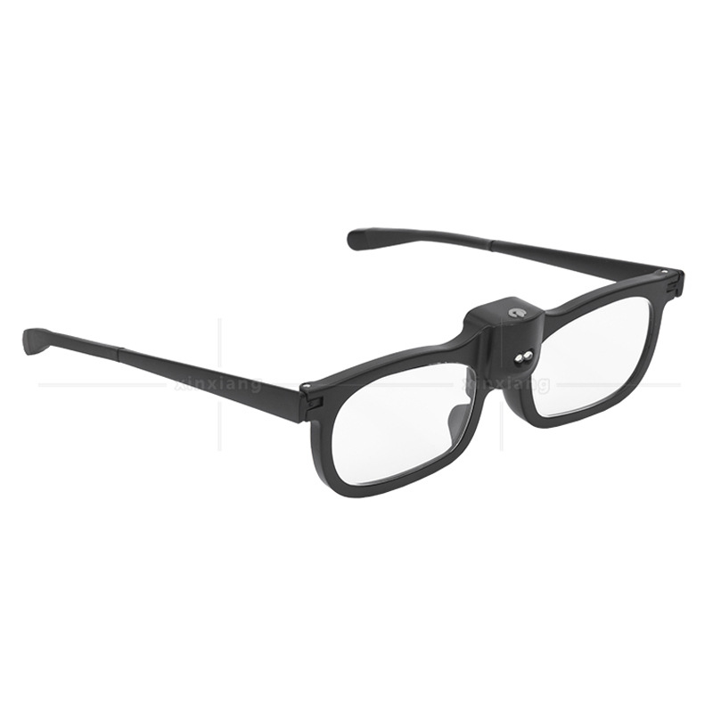 Electronics Repair Glasses - 2 Led Lights, Glasses Style Magnifying