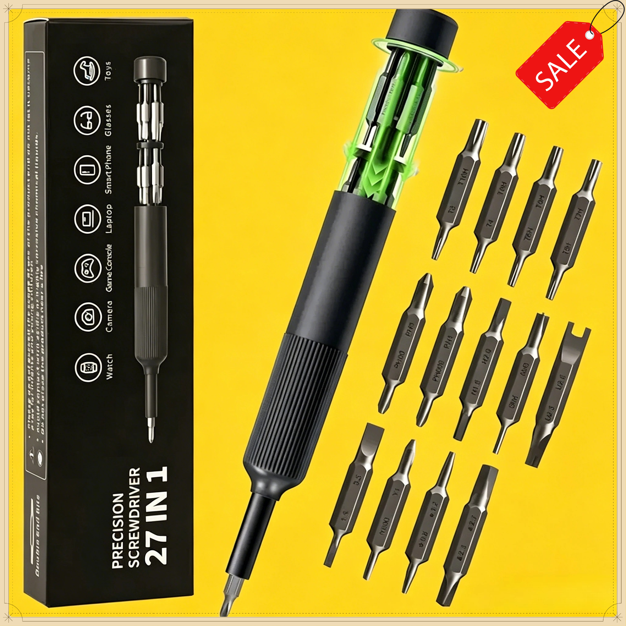 Electronics Repair Glasses - 27in1 Mini Pen Type Precision Screwdriver