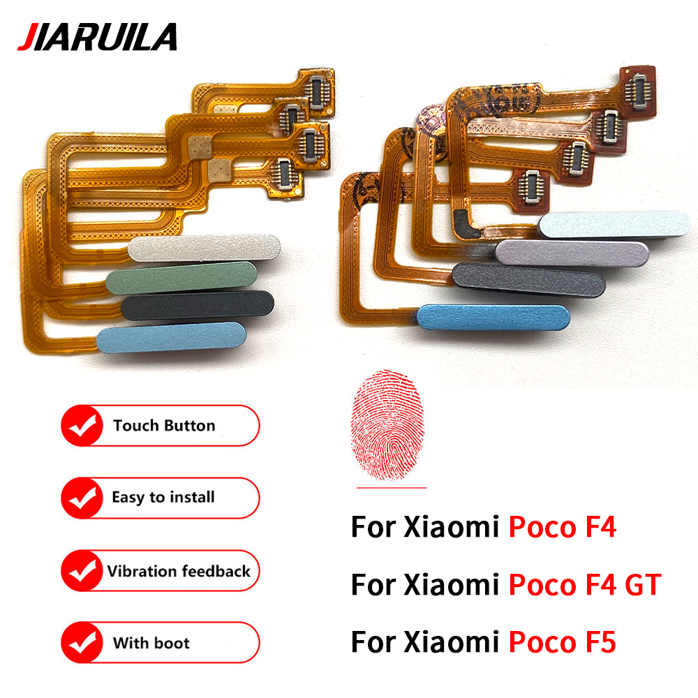 Fingerprint Cable Flex - For Poco F4 Fingerprint Sensor Scanner