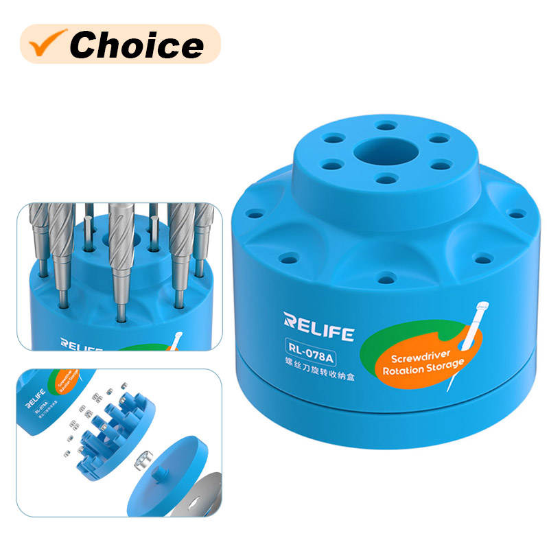 RELIFE RL-078A Rotating Screwd – обзор и цена Electronics Repair Kit With Soldering Iron