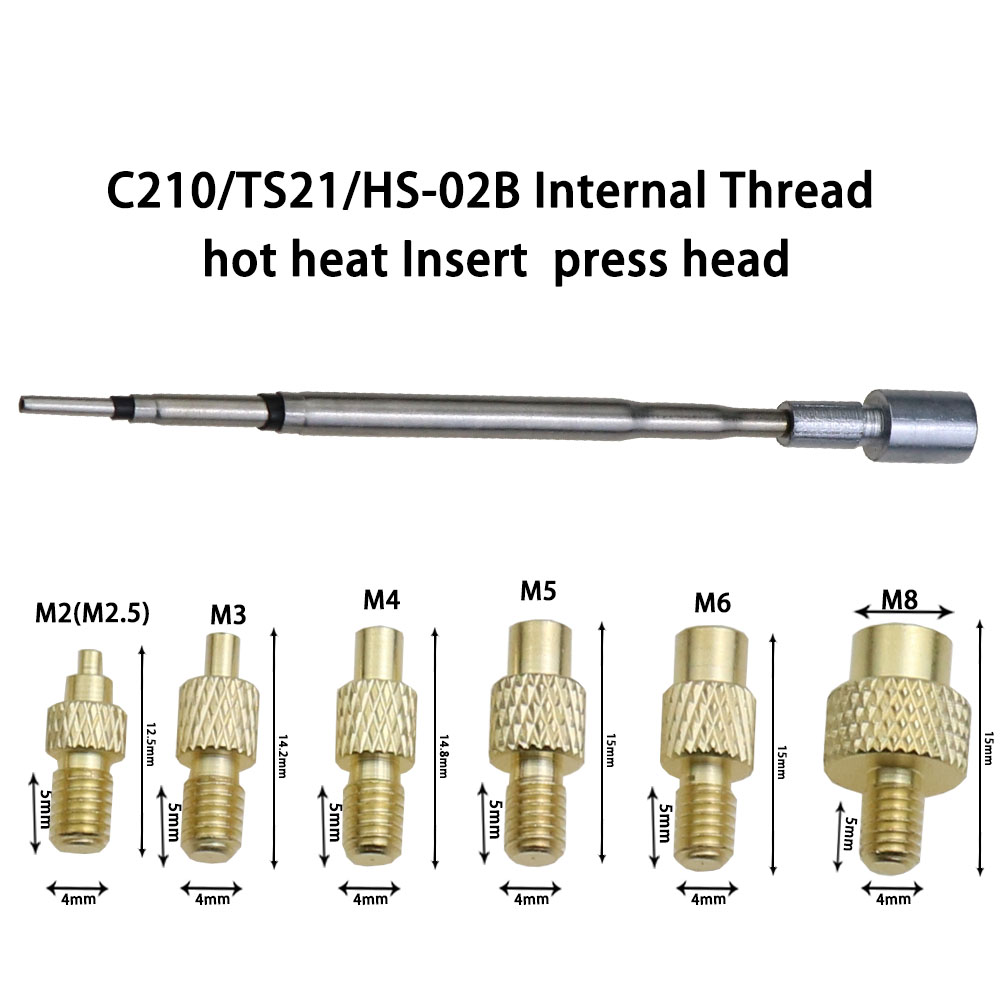 C210/TS21/HS-02B Heat Insert N – обзор и цена Electronics Repair Kit With Soldering Iron