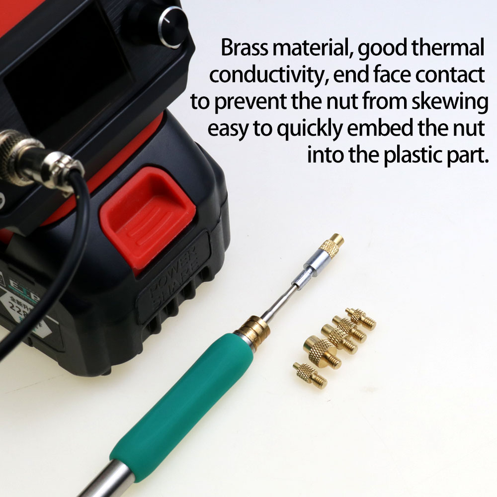 C210/TS21/HS-02B Heat Insert N – обзор и цена Electronics Repair Kit With Soldering Iron