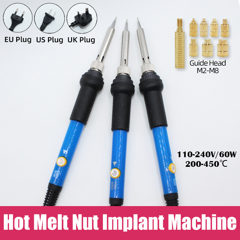 Heat Set Thread Insert Brass N – обзор и цена Electronics Repair Kit With Soldering Iron