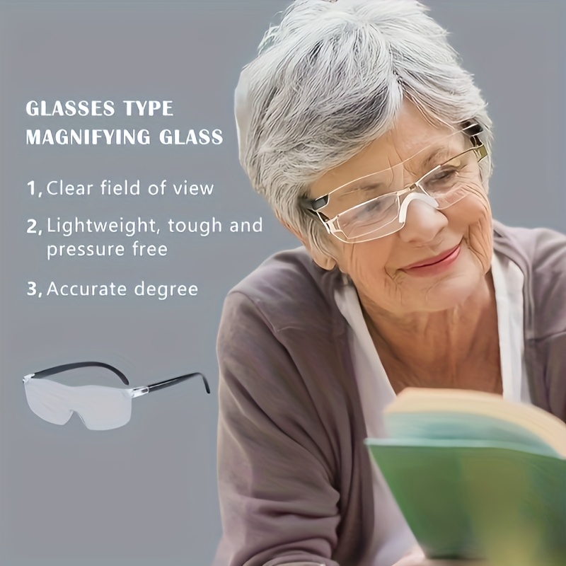 1pc Large Lens Portable Magnif – обзор и цена Electronics Repair Glasses