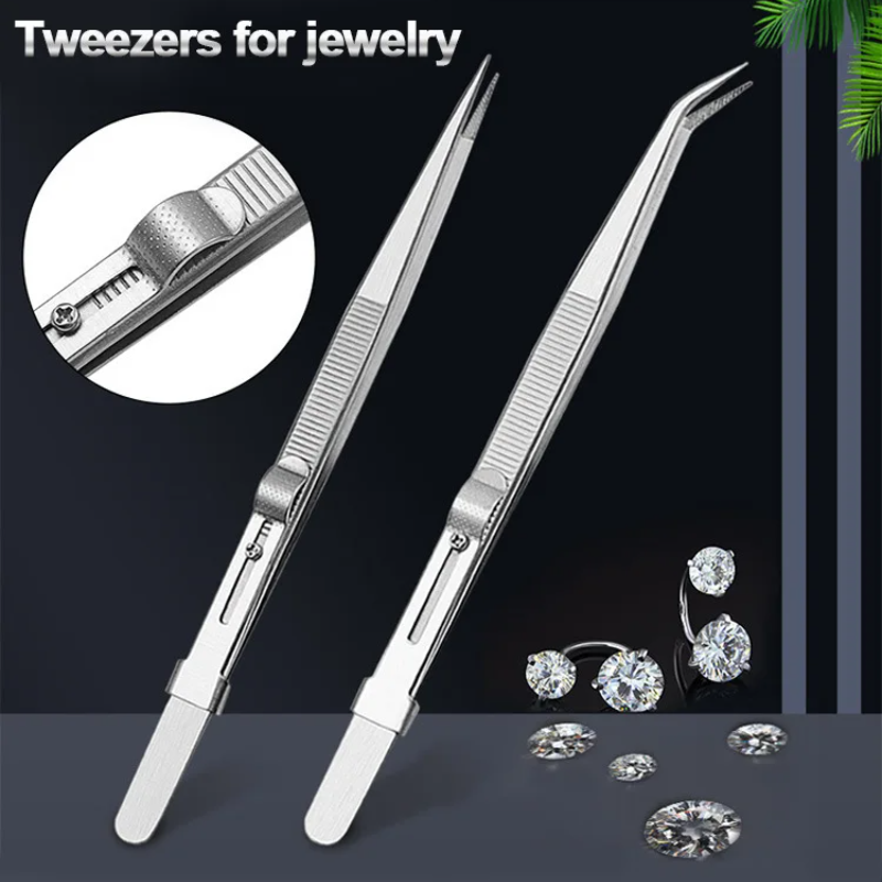 Stainless Steel Tweezers Adjus – обзор и цена Electronics Repair Tools And Equipment