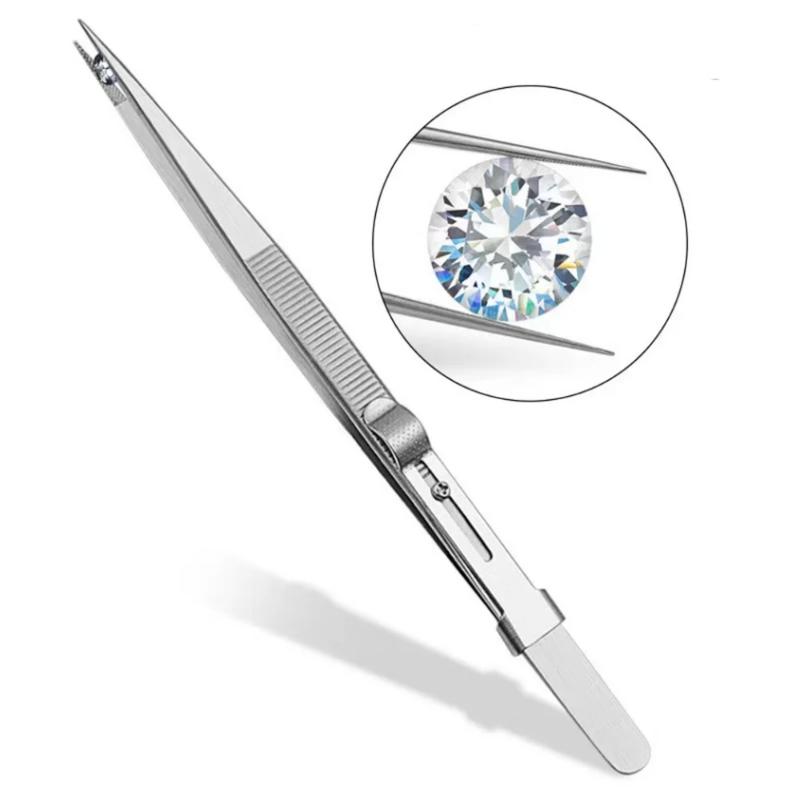 Stainless Steel Tweezers Adjus – обзор и цена Electronics Repair Tools And Equipment