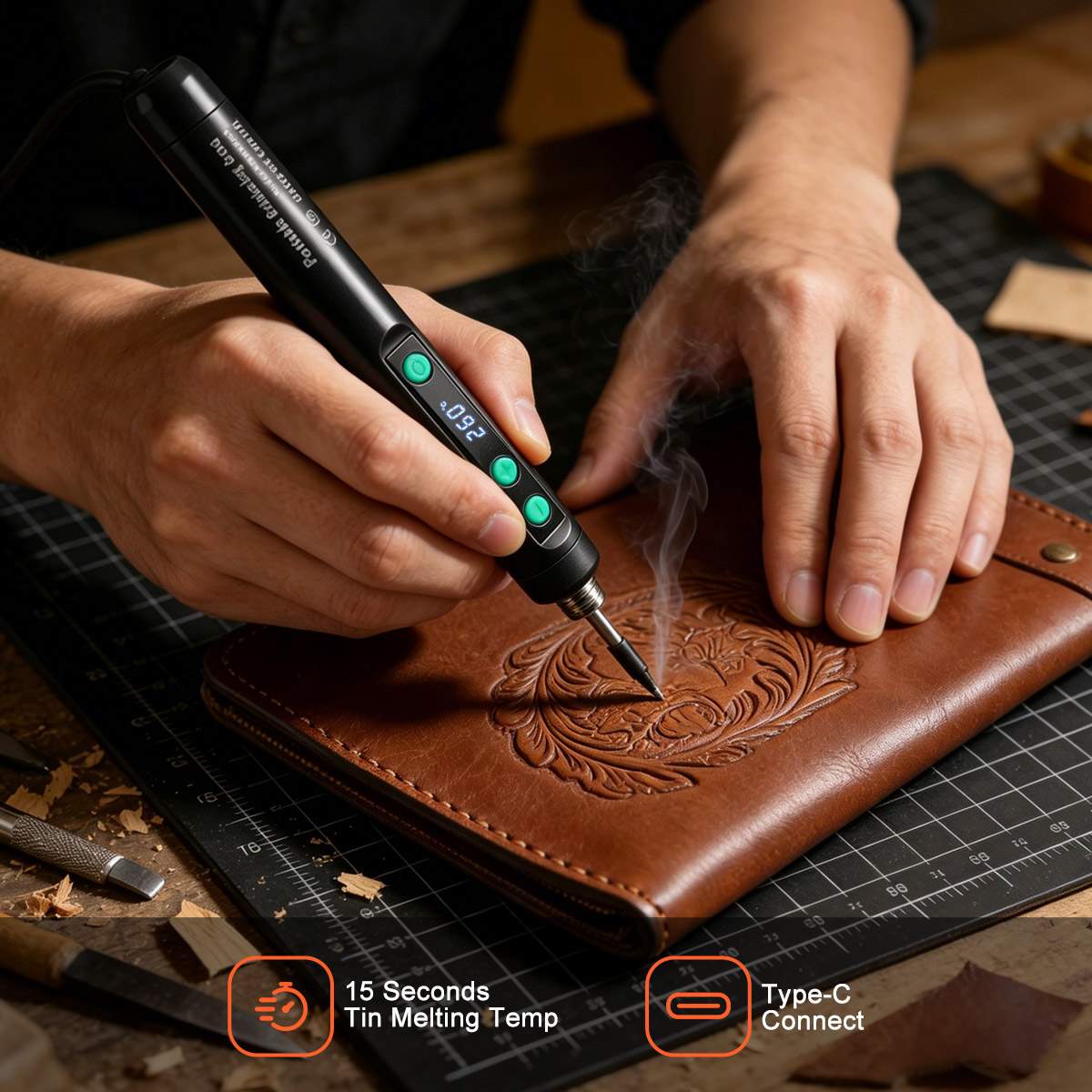 USB Rechargeable Digital Solde – обзор и цена Electronics Repair Kit With Soldering Iron