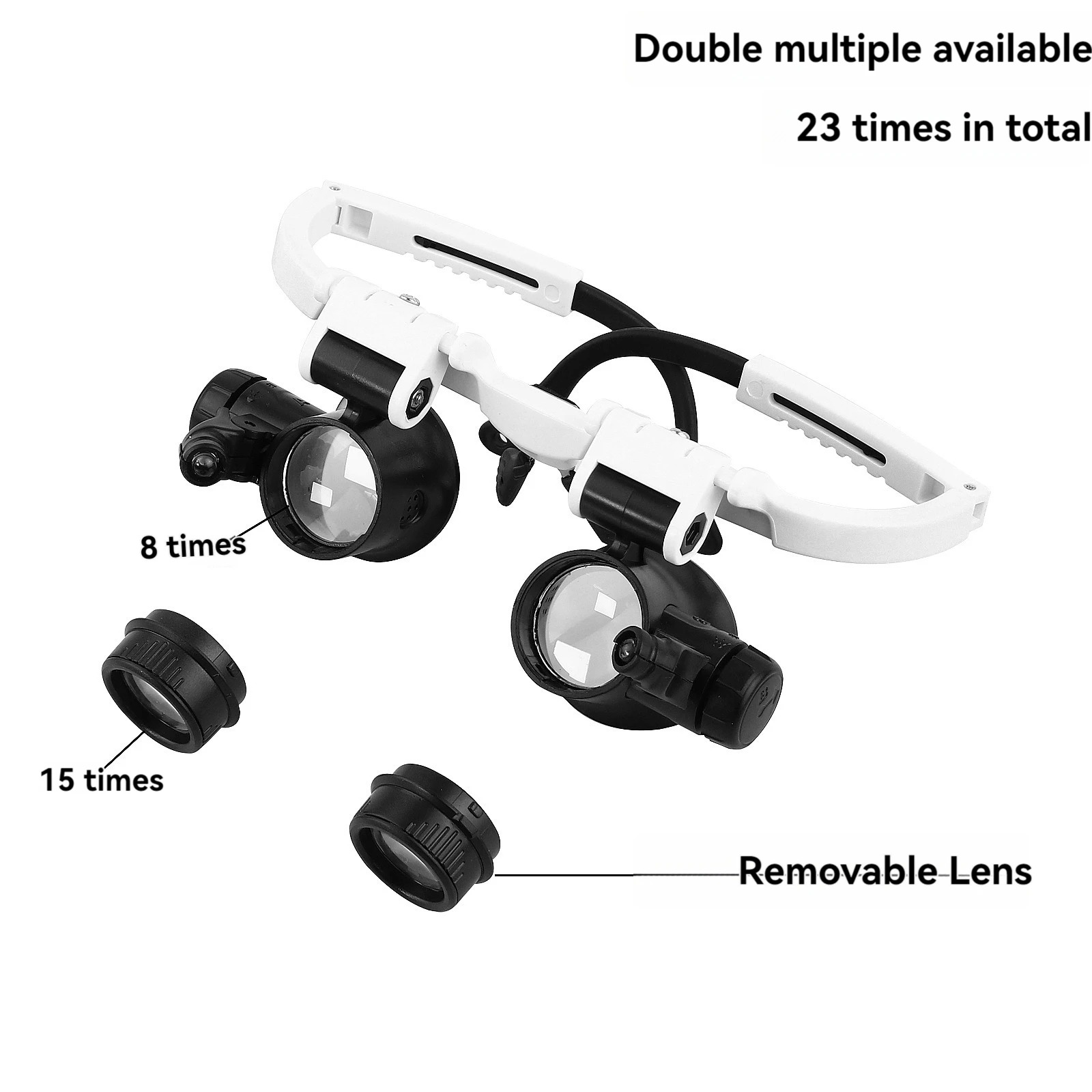 Magnifying Glass 8X/15X/23X Je – обзор и цена Electronics Repair Glasses