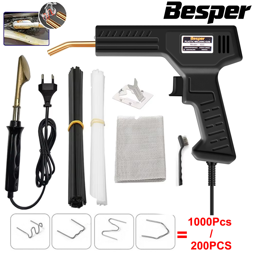 50W Plastic Welder 1000-200PCS – обзор и цена Electronics Repair Kit With Soldering Iron